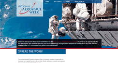 Desktop Screenshot of nationalaerospaceweek.org